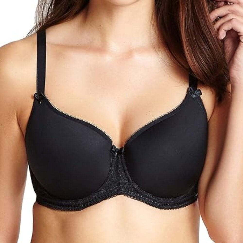 Panache Women's Cari Spacer Bra in Black- Size 32G- New!